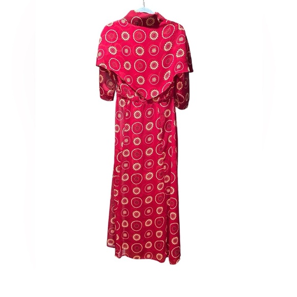 Vintage 70s Sheer Maxi Dress Gorgeous - Picture 2 of 4